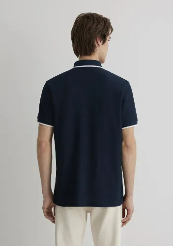 Resim Mavi Polo Erkek T-Shirt M066039-30651