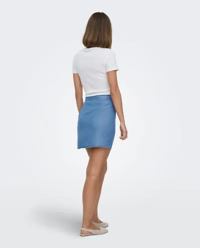 Resim Only Onlcharıs Lıfe Short Wrap Skırt Wvn Cc Kadın Etek 15363986