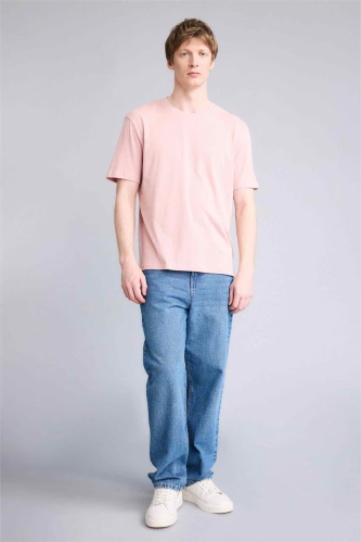 Resim Defacto Erkek T-shirt V7699AZ/BR86