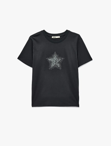 Resim Koton Kadın T-shirt 6SAK50155EK
