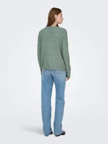 Resim Only Onlcamılla V-Neck L/S Pullover Knt Noos Kadın Kazak 15204588