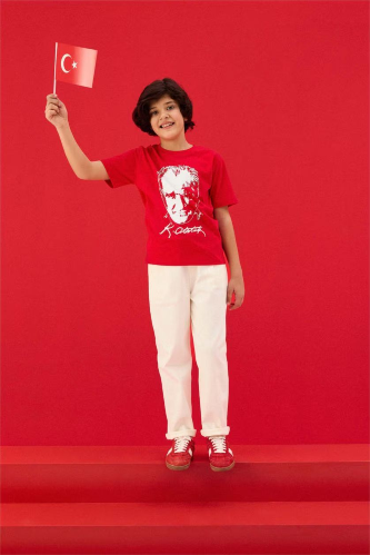 Resim Defacto Erkek Çocuk T-shirt B6938A8/RD282