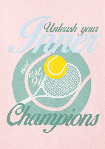 Resim Mavi Kız Çocuk T-shirt M7610396-71007