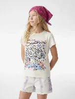 Resim Koton Kız Çocuk T-shirt 6SKG10336AK
