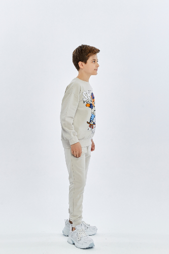 Resim Yenikoza Erkek Çocuk Sweat Takım