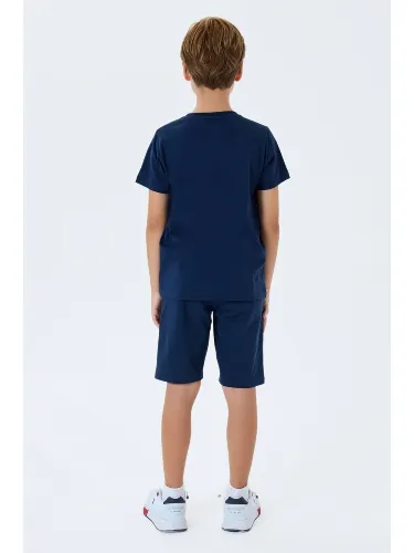 Resim U.S. Polo Assn Kids Erkek Çocuk Şort Takım Us2404-G
