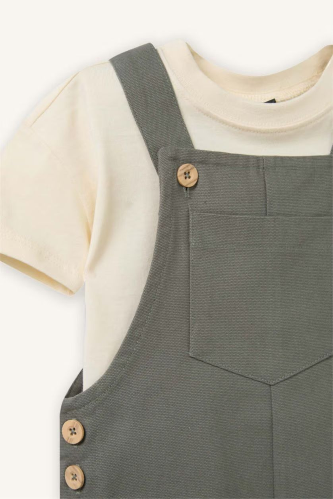 Resim Defacto Erkek Bebek Şort Takım G8516A5/ER42