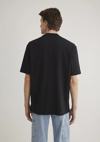 Resim Mavi Erkek T-shirt M0611193-900