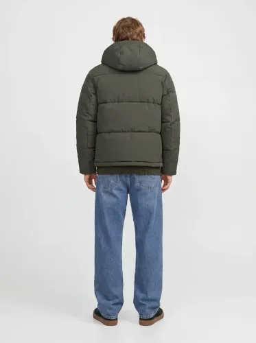 Resim Jack & Jones Jjgalaxy Puffer Jacket Erkek Mont 12303930