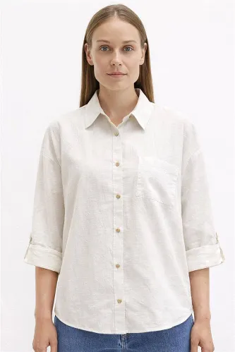 Resim Fashion Friends Kadın Gömlek 26Y0245K1