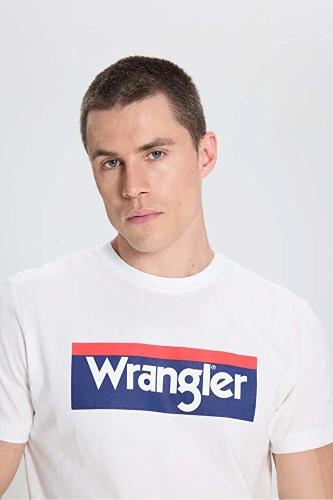 Resim Wrangler Big Logo Erkek T-shirt W2610069102