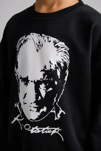 Resim Defacto  Erkek Çocuk Sweat I6566A8/BK81