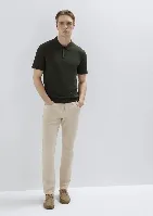 Resim Mavi Marcus Erkek Kanvas Pantolon M00351A2795