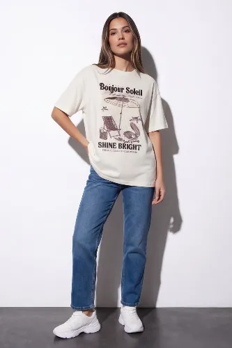 Resim QUZU Kadın T-shirt