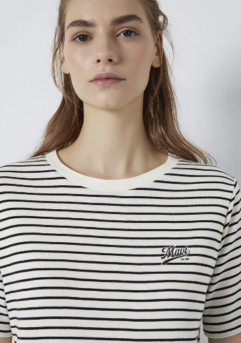 Resim Mavi Kadın T-shirt M1613715-85143