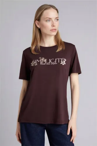 Resim Defacto Kadın T-shirt G9260AX/BN340
