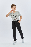 Resim Yenikoza Erkek Çocuk Kanvas Pantolon