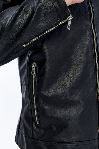 Resim Yenikoza Erkek Deri Mont ve Ceket