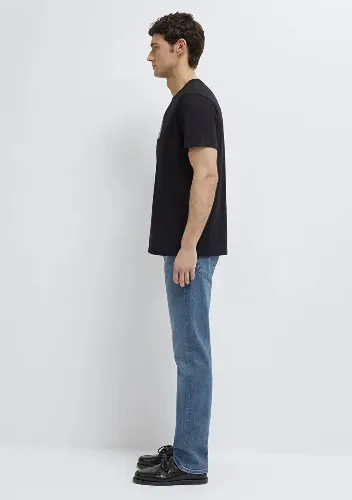 Resim Mavi Erkek T-shirt M0613364-71379