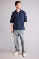 Resim Defacto Erkek T-shirt H2600AX/NV256