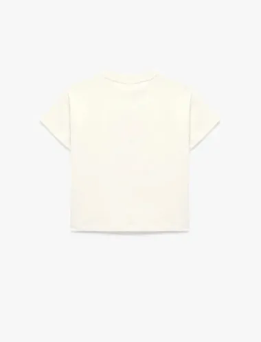 Resim Koton Kız Bebek T-shirt 6SMG10171AK