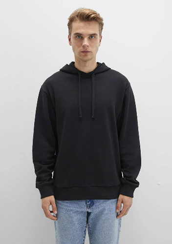 Resim Mavi Kapüşonlu Erkek Sweatshirt M0S10417-900