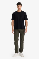 Resim Defacto Erkek T-shirt E7961AX/BK81