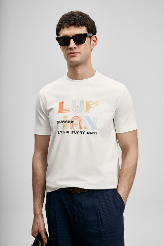 Resim Lufian Sunny Erkek T-shirt 111020291