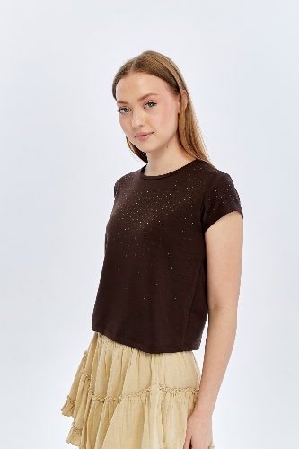 Resim Viole&More Kadın T-shirt 596