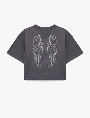 Resim Koton Kız Çocuk T-shirt 6SKG10267AK