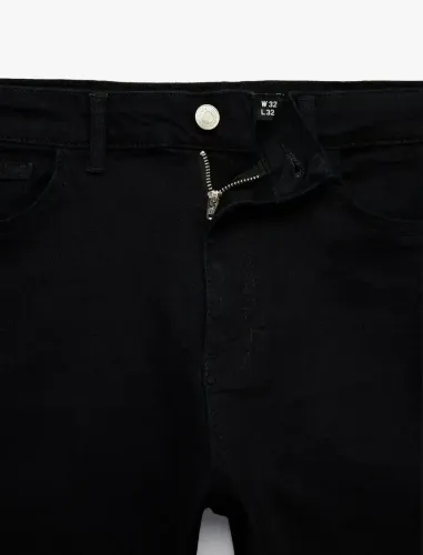 Resim Koton Erkek Jean Pantolon 7WAM40091ND