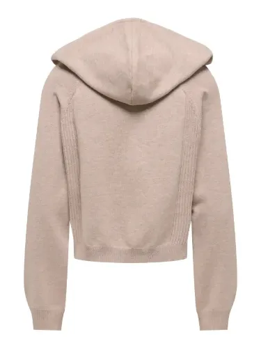 Resim Only Onlgıgı Ls Short Hoodıe Cc Knt Kadın Kazak 15374935