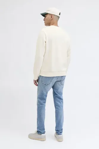 Resim Jack & Jones Jjmakoto Sweat Crew Neck Erkek Sweat 12278601