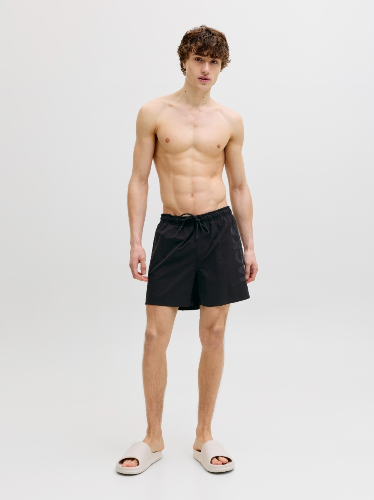 Resim Jack & Jones Jpstmauı Wave Logo Swım Shorts Reg Sn Erkek Deniz Şortu 12291391