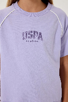 Resim U.S. Polo Assn Kids Kız Çocuk Şort Takım Us2528-4