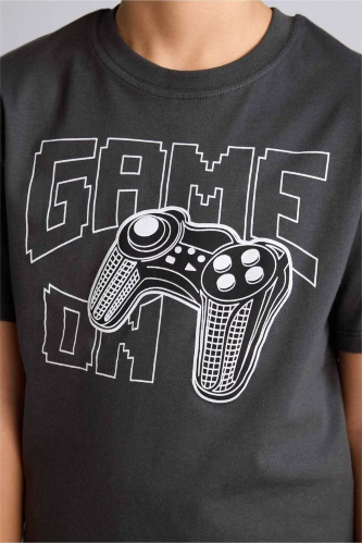 Resim Defacto Erkek Çocuk Şort Takım G8822A8/AR202