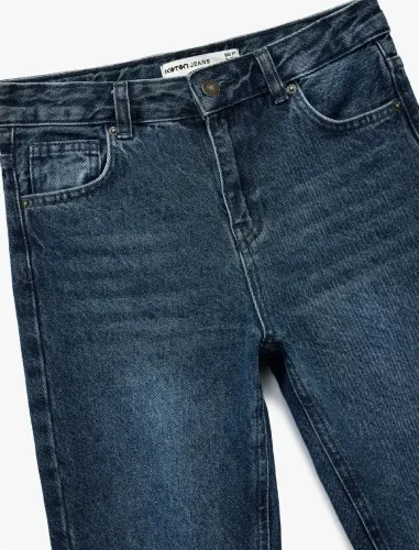 Resim Koton Erkek Çocuk Jean Pantolon 7WKB40001TD