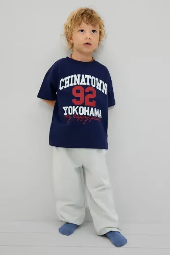 Resim Defacto  Erkek Bebek Sweat Takım H5612A5/NV42