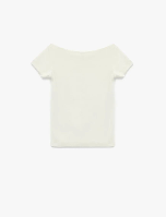 Resim Koton Kız Çocuk T-shirt 6SKG10062AK