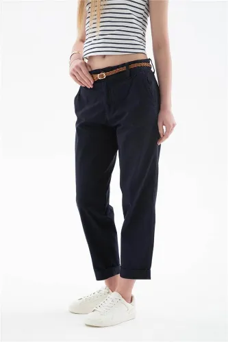 Resim Fashion Friends Kadın Kanvas Pantolon 26Y0107K1