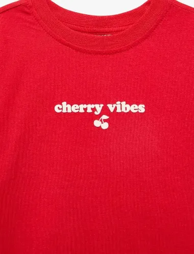 Resim Koton Kız Bebek T-shirt 6SMG10172AK