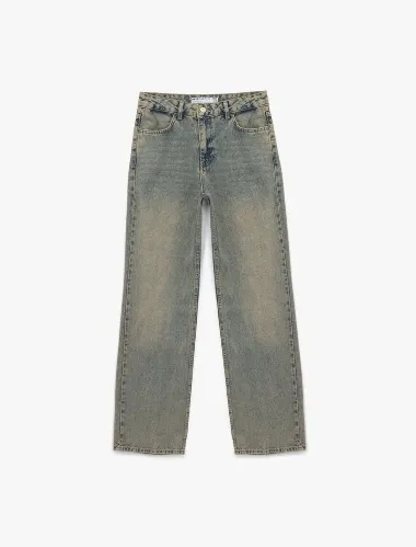 Resim Koton Kadın Jean Pantolon 7WAL40008MD