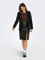 Resim Only Onlolıne Faux Leather Skırt Otw Noos Kadın Etek 15315998