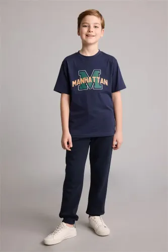 Resim Defacto Erkek Çocuk T-shirt G9960A8/NV135