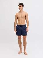 Resim Jack & Jones Jpstmauı Wave Logo Swım Shorts Reg Sn Erkek Deniz Şortu 12291391