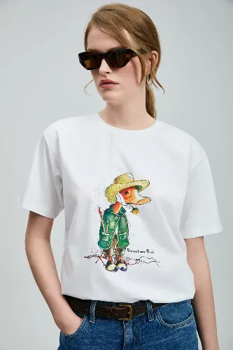 Resim Lufian Fame Kadın T-shirt 121020041