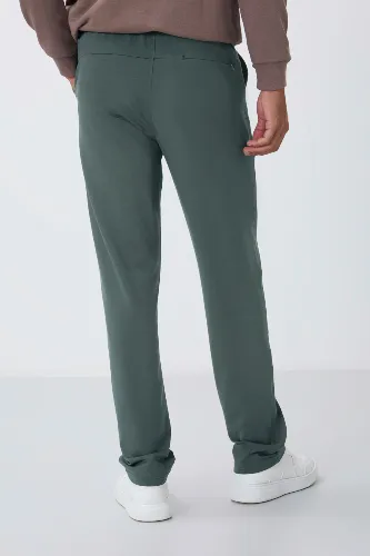 Resim T06Er-84682 Düz Paça Erkek Eşofman Alt