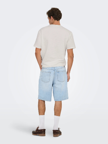 Resim 22028692 Only Sons Onskıan Lıfe Reg Seersucker Ss Tee Noos Erkek T-shirt