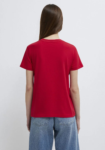 Resim Mavi Kadın T-shirt M1613723-70935