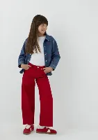 Resim Mavi Kız Çocuk Jean Pantolon M7010036-89488